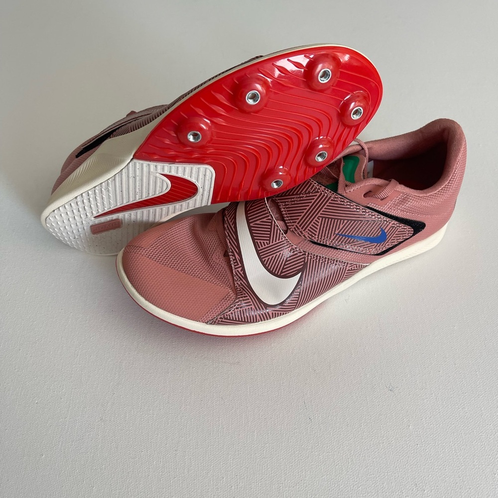 Nike Zoom Rival Jump Track & Field Spikes Pink (HQ2063-600) Mens Sz 8.5